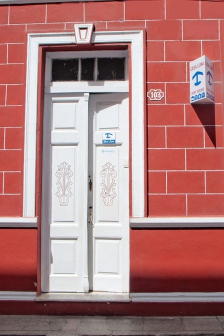 'Front view' Casas particulares are an alternative to hotels in Cuba.